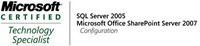 Microsoft Certified Technical Specialist - SQL MOSS